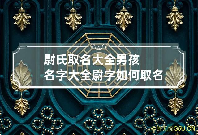 尉氏取名大全男孩名字大全 尉字如何取名