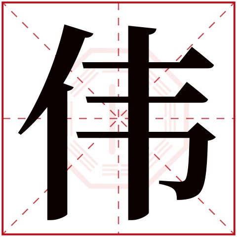 伟字五行属什么,伟字在名字里的含义,伟字起名的寓意